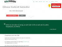 eifelriders.de Webseite Vorschau