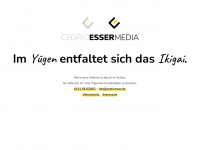 cedricesser.de Webseite Vorschau