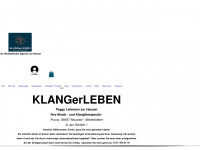 klangerleben.net Webseite Vorschau