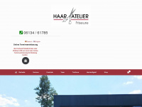 haar-atelier.com Webseite Vorschau