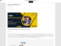 fiverrguestposting.finance.blog Webseite Vorschau