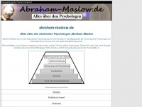 abraham-maslow.de Webseite Vorschau