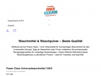 waschpulver-power.de Webseite Vorschau