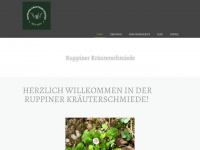 ruppiner-kraeuterschmiede.de Webseite Vorschau