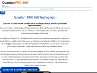 quantumpro360.io Webseite Vorschau