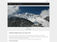 haus-piz.com Webseite Vorschau