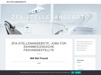 zfa-stellenangebote.com Webseite Vorschau