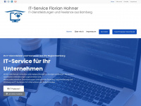 it-hohner.de Webseite Vorschau