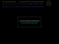 trucksafe-comfortparking.com Webseite Vorschau