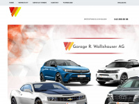 wallishauser-fahrzeuge.ch Webseite Vorschau