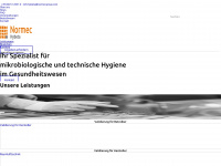 normec-hybeta.com Webseite Vorschau