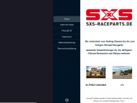 sxs-raceparts.com Webseite Vorschau