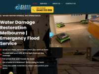 floodrestorationmelbourne.com.au Webseite Vorschau