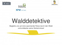 walddetektive.com Webseite Vorschau