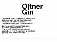 oltnergin.ch Webseite Vorschau