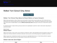 melbet-girisi.com Webseite Vorschau