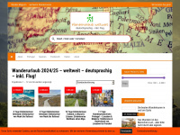 wandern-international.de Webseite Vorschau