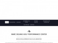 delmas-golfperformance.de Webseite Vorschau