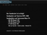 network-tv.ch Webseite Vorschau