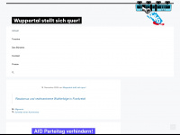 wuppertal-stellt-sich-quer.de Webseite Vorschau