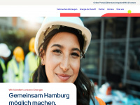 hamburger-energienetze.de Webseite Vorschau