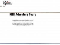 kini-adventure-tours.com Webseite Vorschau