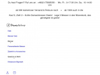 damastshop.de Webseite Vorschau