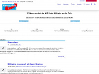 afd-muelheim.de Webseite Vorschau