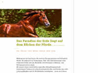 equi-faszia.de Webseite Vorschau