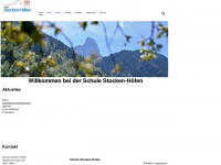 schule-stocken-hoefen.ch Webseite Vorschau