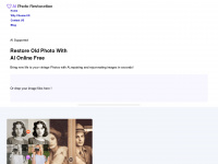 old-photo-restoration.ai Webseite Vorschau