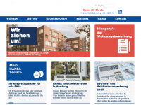 hansa-wohnen.de Webseite Vorschau