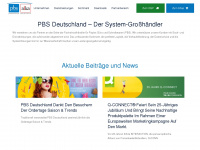 pbsdeutschland.de Webseite Vorschau