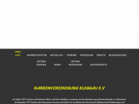 nv-kleggau.de Webseite Vorschau