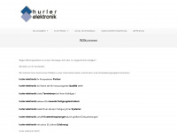 hurler-elektronik.de Webseite Vorschau