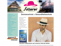 hutfabrik-sutterer.de Webseite Vorschau