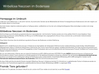 neozoen-bodensee.de Webseite Vorschau