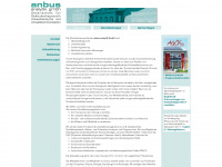 anbus-analytik.de Webseite Vorschau