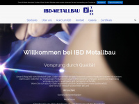 ibd-metall.de Webseite Vorschau