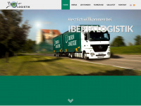 iberia-logistik.de Webseite Vorschau