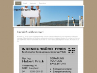 ib-frick.de Webseite Vorschau