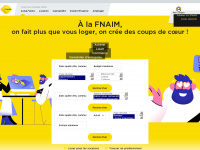 fnaim.fr Webseite Vorschau