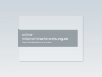 online-mitarbeiterunterweisung.de Webseite Vorschau