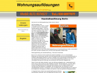 24wohnungsaufloesungberlin.de Webseite Vorschau