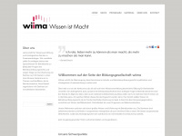 wiima.de Webseite Vorschau