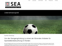 sea-flutlicht.de Webseite Vorschau