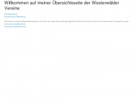 wwvereine.de Webseite Vorschau