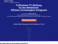 local-tv-ads.de Webseite Vorschau