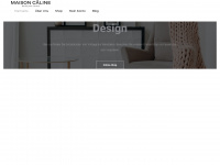 maisoncaline.ch Webseite Vorschau