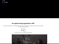 dibp.eu Webseite Vorschau